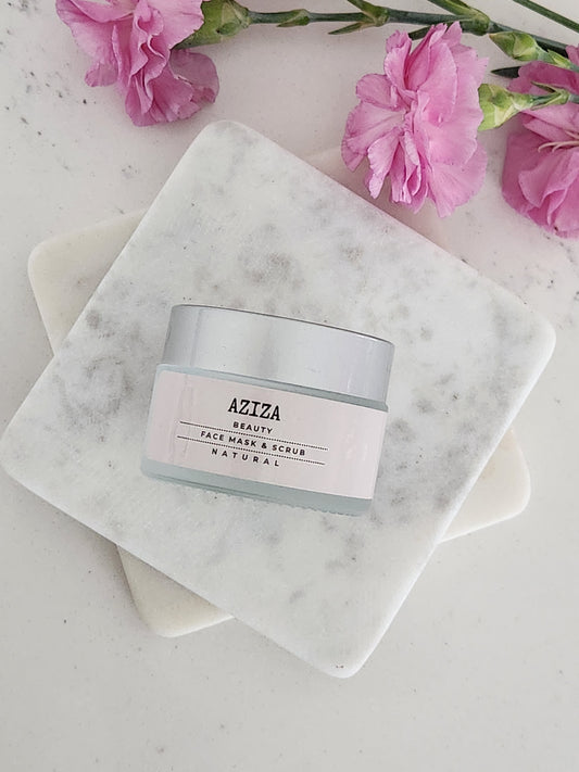 Aziza Beauty Face Mask + Scrub