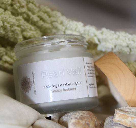 Pearl Veil - Softening Face Mask + Polish