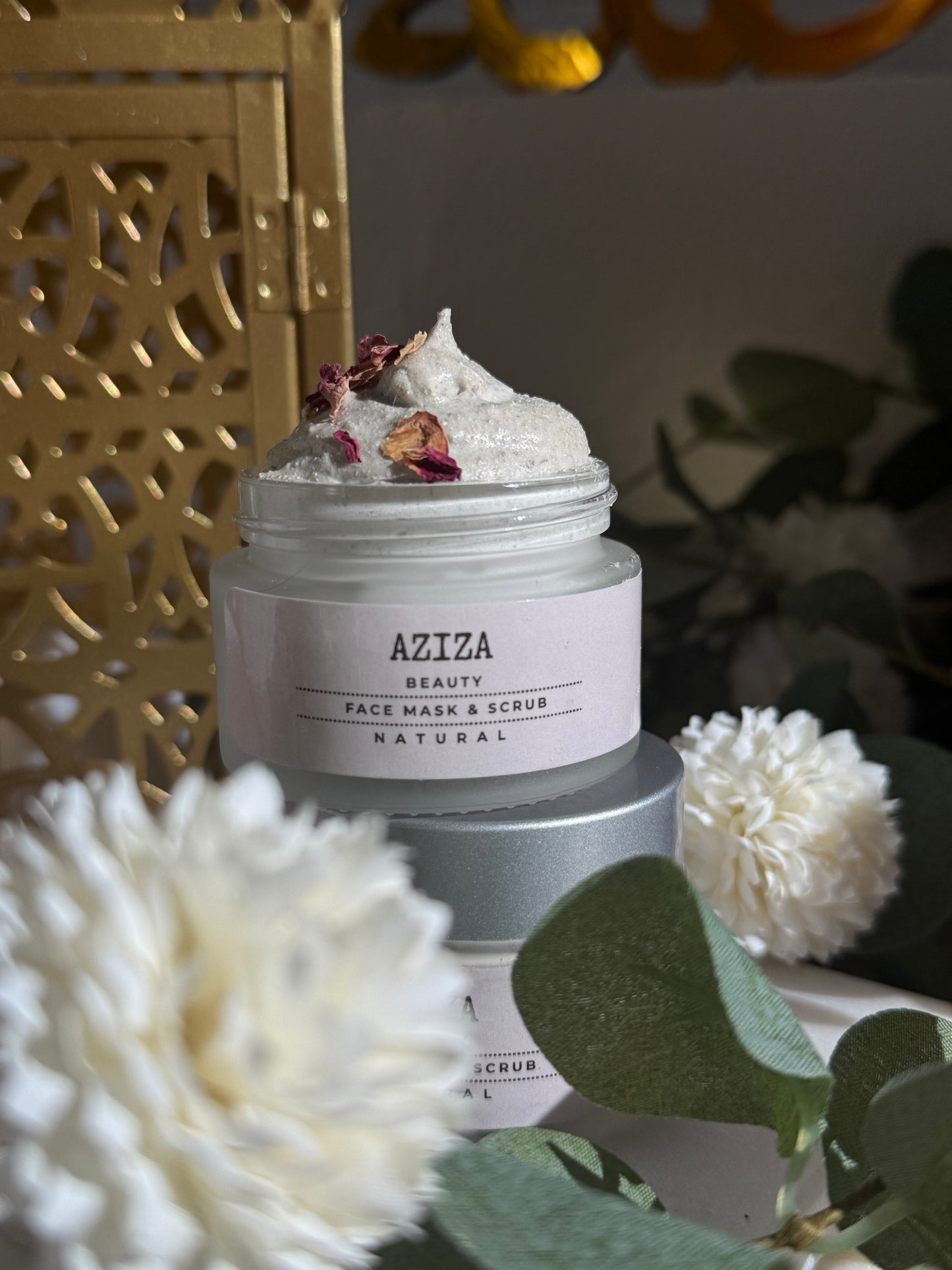 Aziza Beauty Face Mask + Scrub