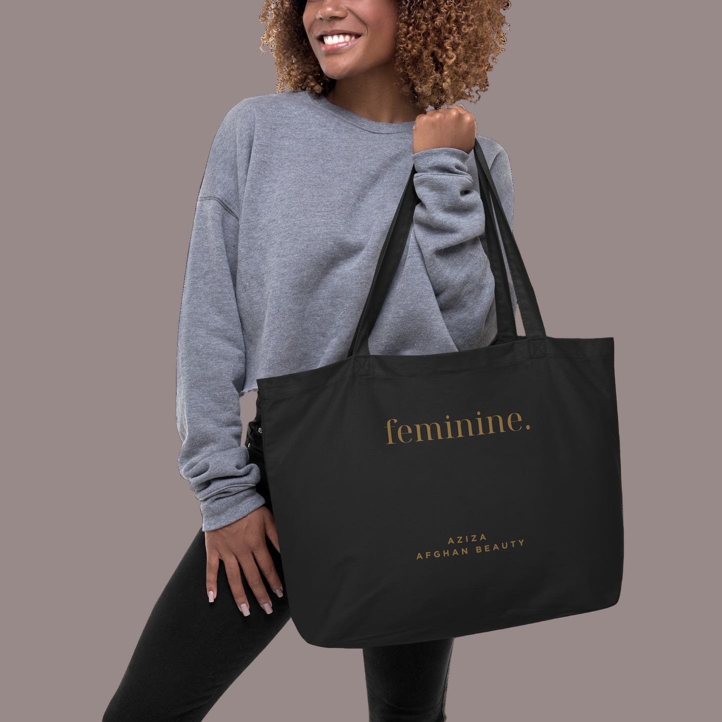 Feminine. Tote Bag (Large)