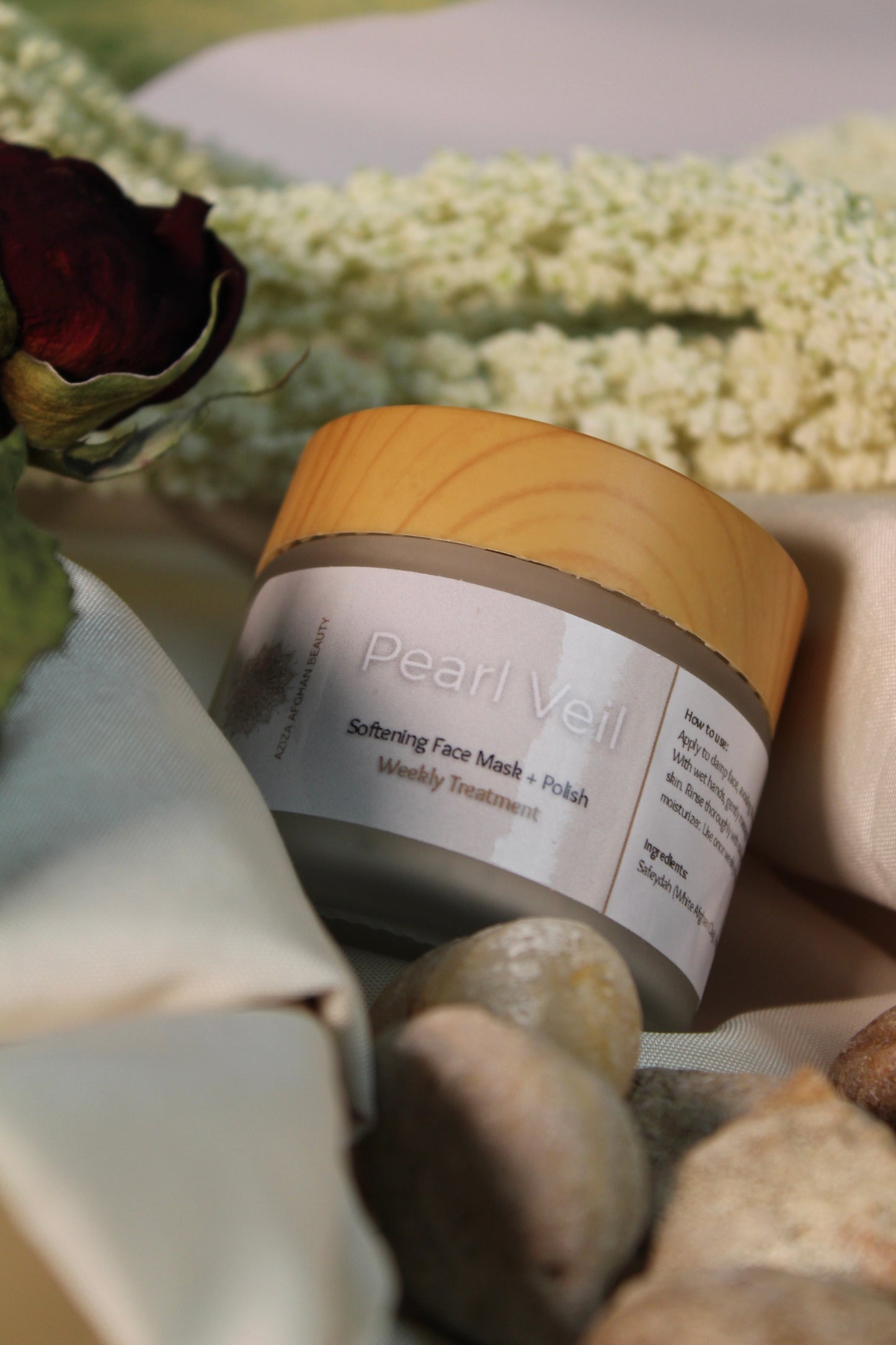 Pearl Veil - Softening Face Mask + Polish