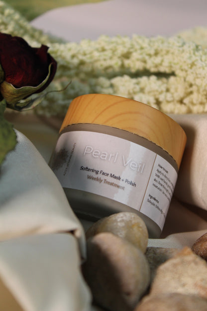 Pearl Veil - Softening Face Mask + Polish