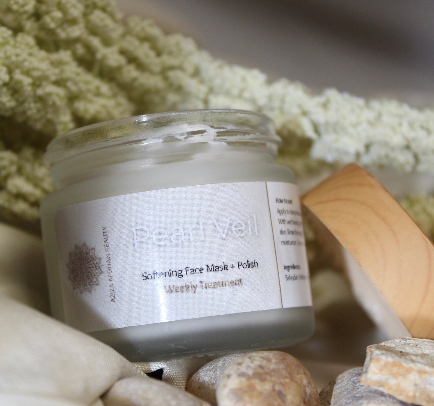 Pearl Veil - Softening Face Mask + Polish