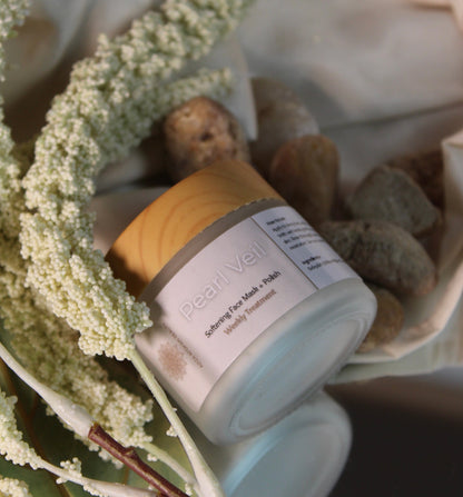 Pearl Veil - Softening Face Mask + Polish