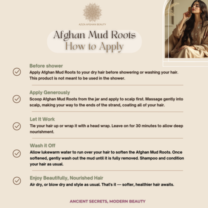 Afghan Mud Roots - Hair Mud Mask
