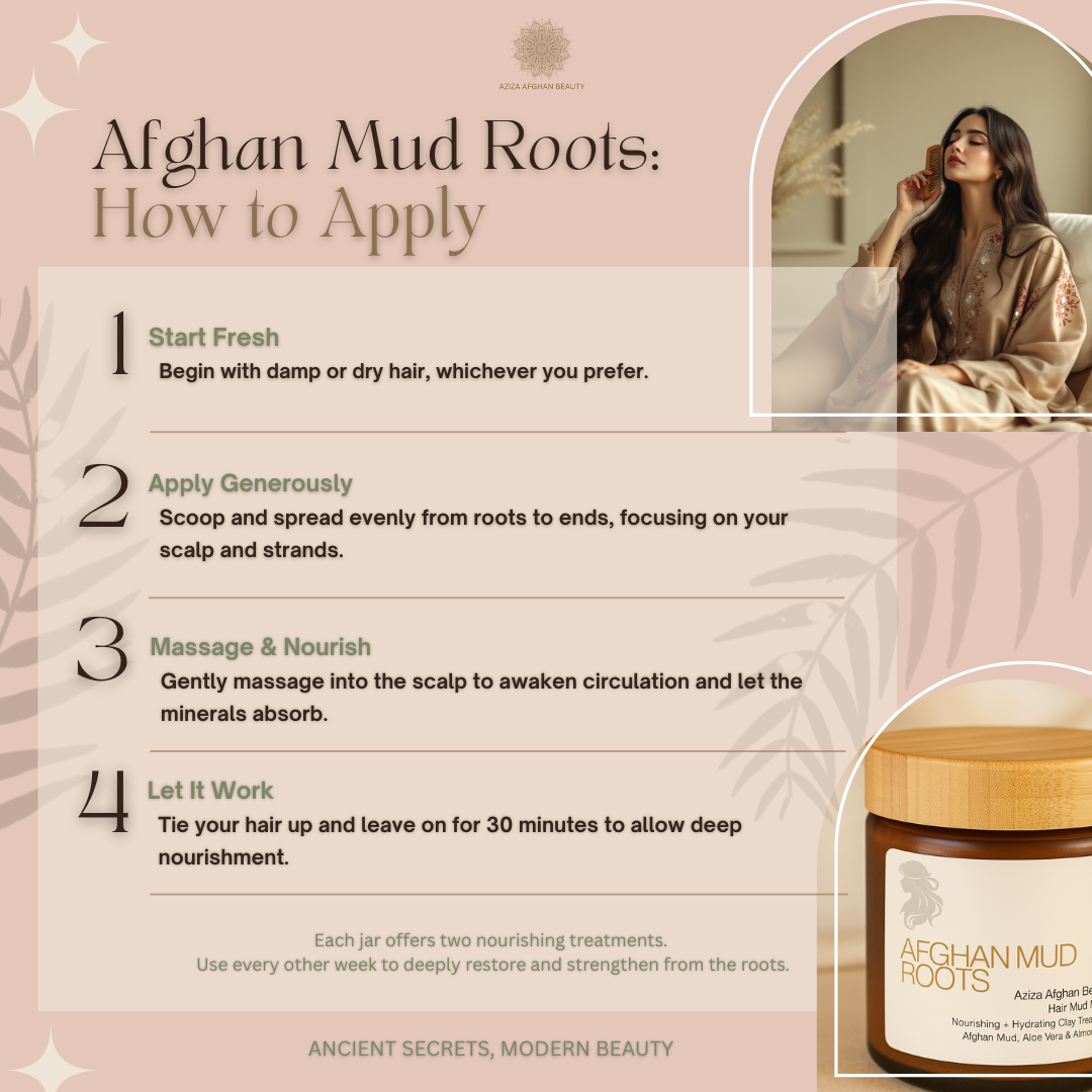 Afghan Mud Roots - Hair Mud Mask