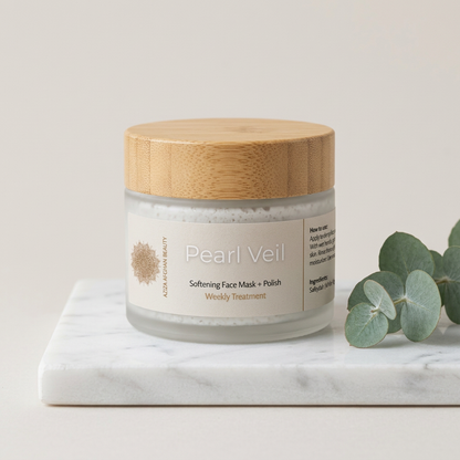 Pearl Veil - Softening Face Mask + Polish