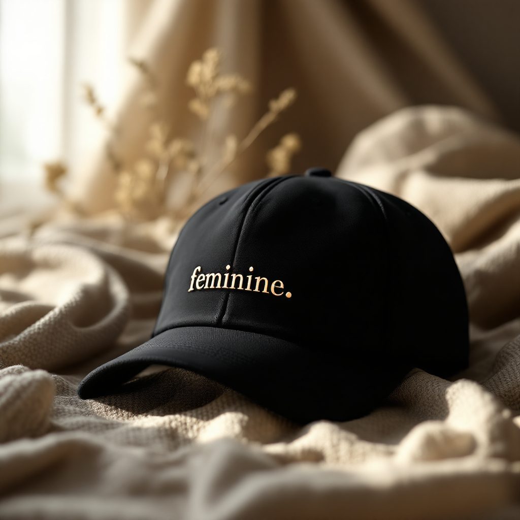 Feminine. Hat (Black)