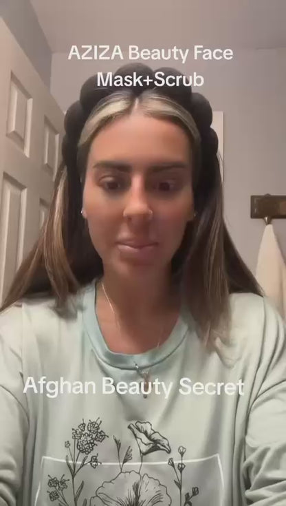 Aziza Beauty Face Mask + Scrub